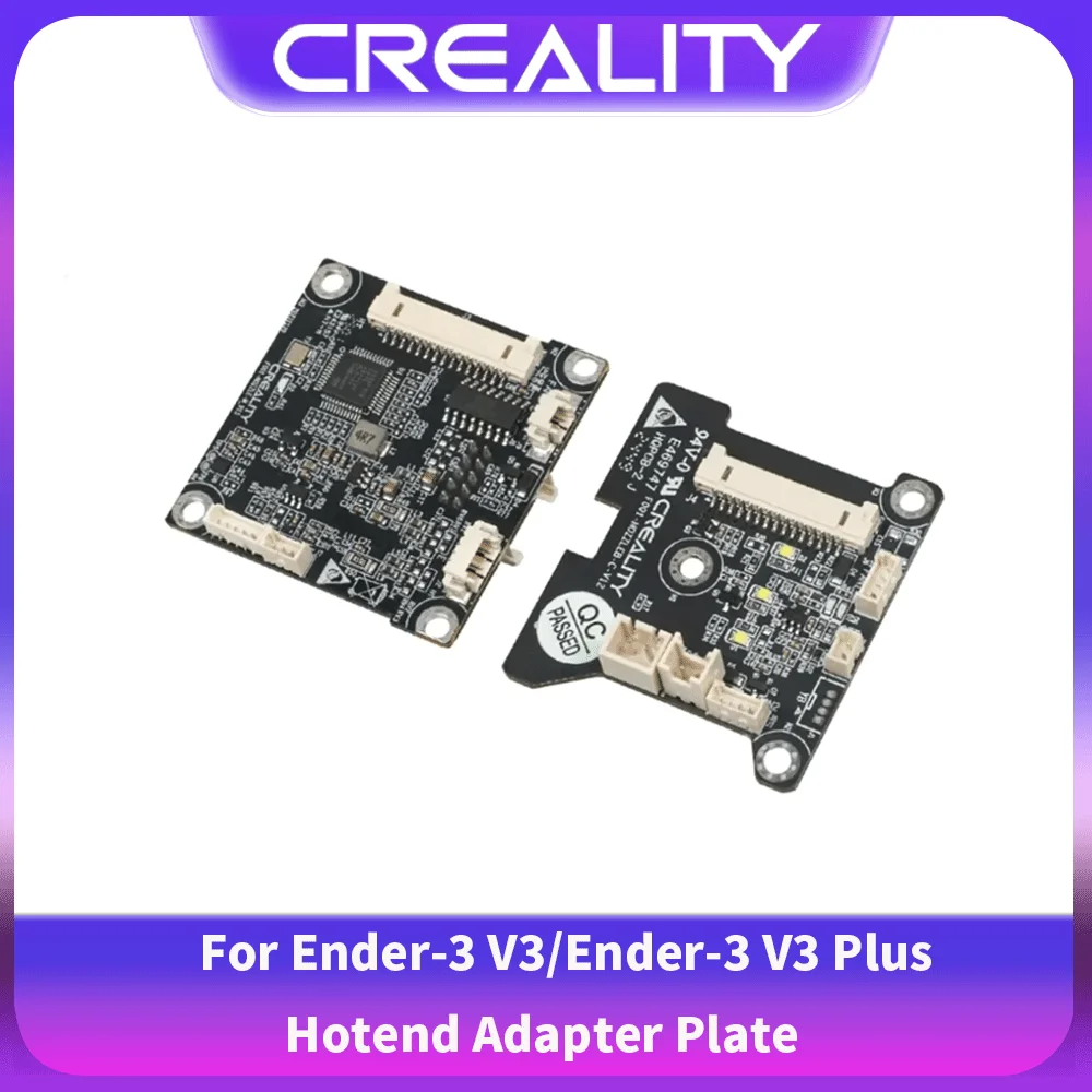 3D-адаптерная пластина Creality Hotend_T9_GD32F303CBT6_1 для Ender-3 V3/Ender-3 V3 Plus, произведено в 2025 году, запчасти для 3D-принтеров
3D-адаптерная пластина Creality Hotend_T9_GD32F303CBT6_1 для Ender-3 V3/Ender-3 V3 Plus, произведено в 2025 году, запчасти для 3D-принтеров