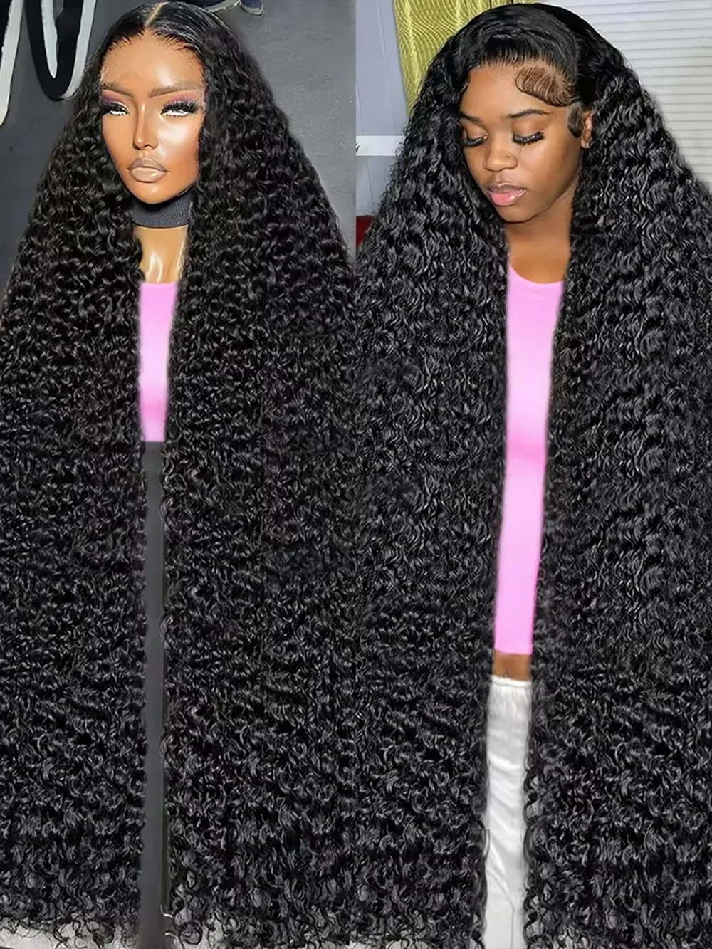 Парик с глубокой волной 40-46 дюймов, 5x5, 360 Lace Front, 13x4, 13x6 HD Lace Frontal, из бразильских длинных натуральных волос Реми, кудрявый, для женщин
Парик с глубокой волной 40-46 дюймов, 5x5, 360 Lace Front, 13x4, 13x6 HD Lace Frontal, из бразильских длинных натуральных волос Реми, кудрявый, для женщин