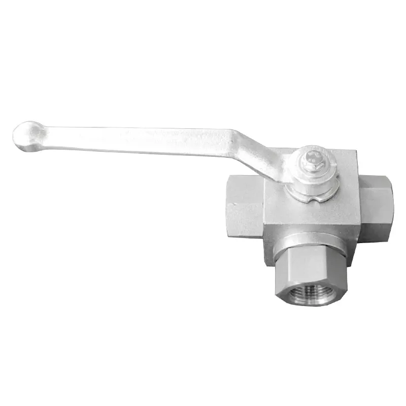 304 high pressure three-way ball valve L type T type KHB hydraulic inner wire valve switch 4 points DN15
304 high pressure three-way ball valve L type T type KHB hydraulic inner wire valve switch 4 points DN15