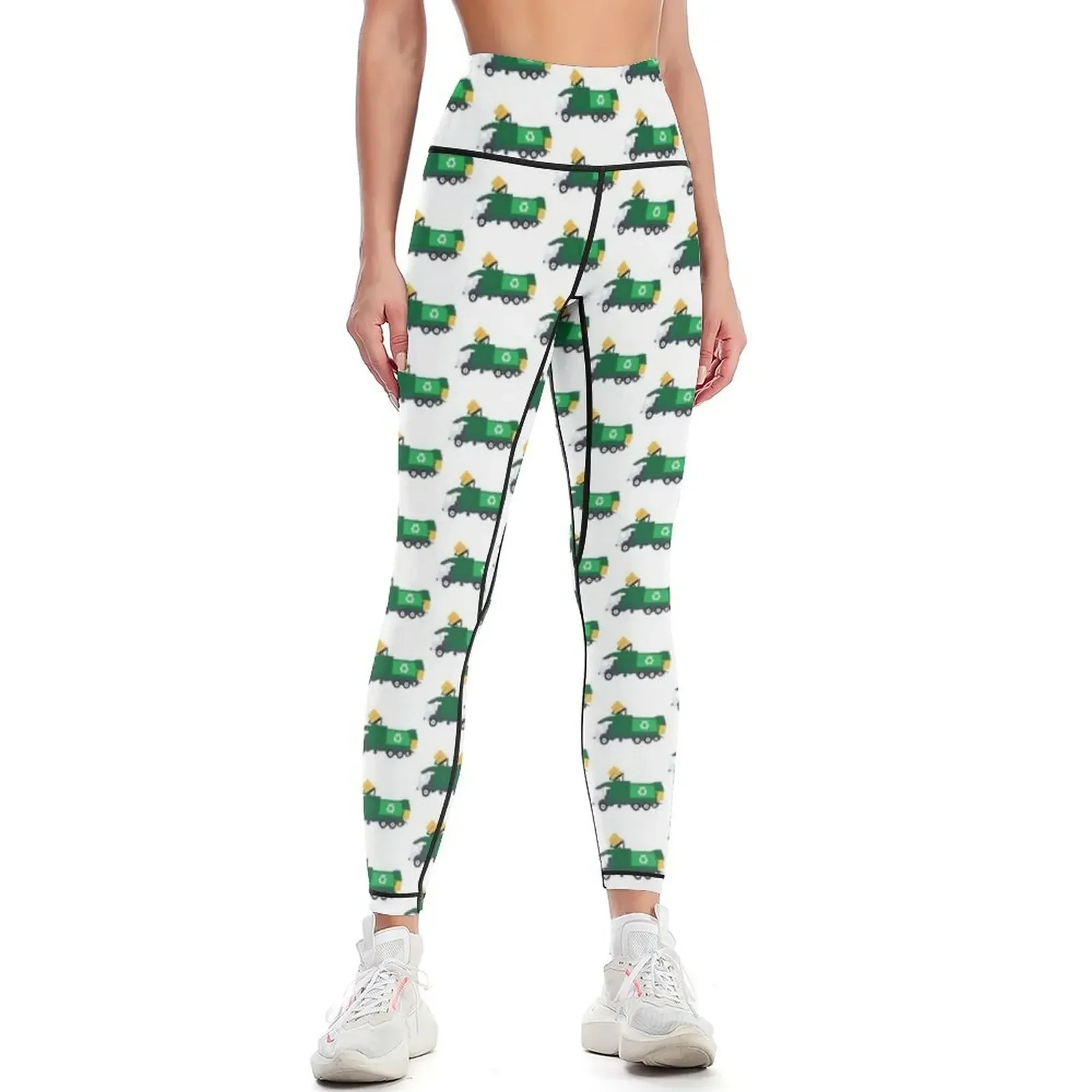 Recycling Garbage Truck Leggings Jogger pants push up fitness Women's gym high waist Womens Leggings
Recycling Garbage Truck Leggings Jogger pants push up fitness Women's gym high waist Womens Leggings