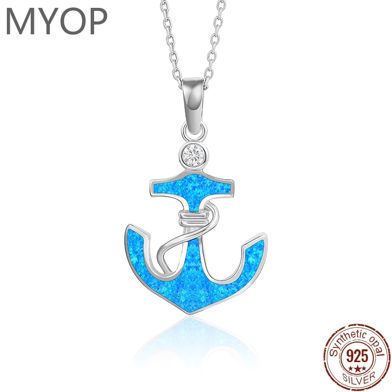 XYOP 925 Silver Gift Synthetic OPAL Boat Anchor Pendant, Artistic Atmosphere Warm Simple Design Sense New
XYOP 925 Silver Gift Synthetic OPAL Boat Anchor Pendant, Artistic Atmosphere Warm Simple Design Sense New