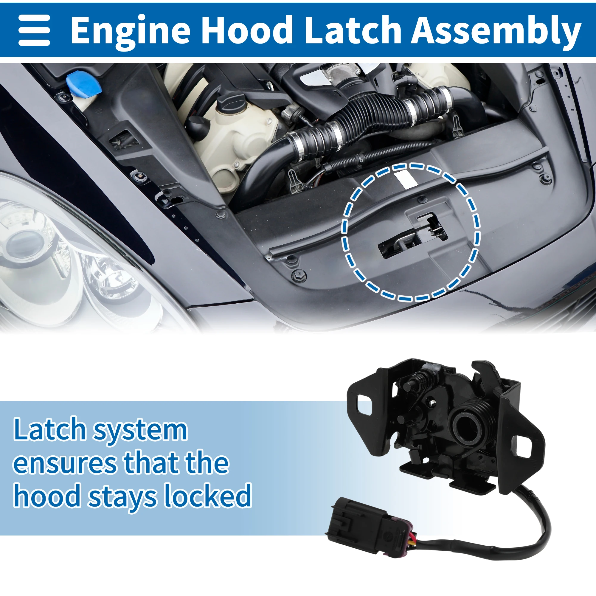 UXCELL Hood Latch Assembly for Chevrolet Cruze 2016-2018 No.13511621/42787665 1 Pcs
UXCELL Hood Latch Assembly for Chevrolet Cruze 2016-2018 No.13511621/42787665 1 Pcs