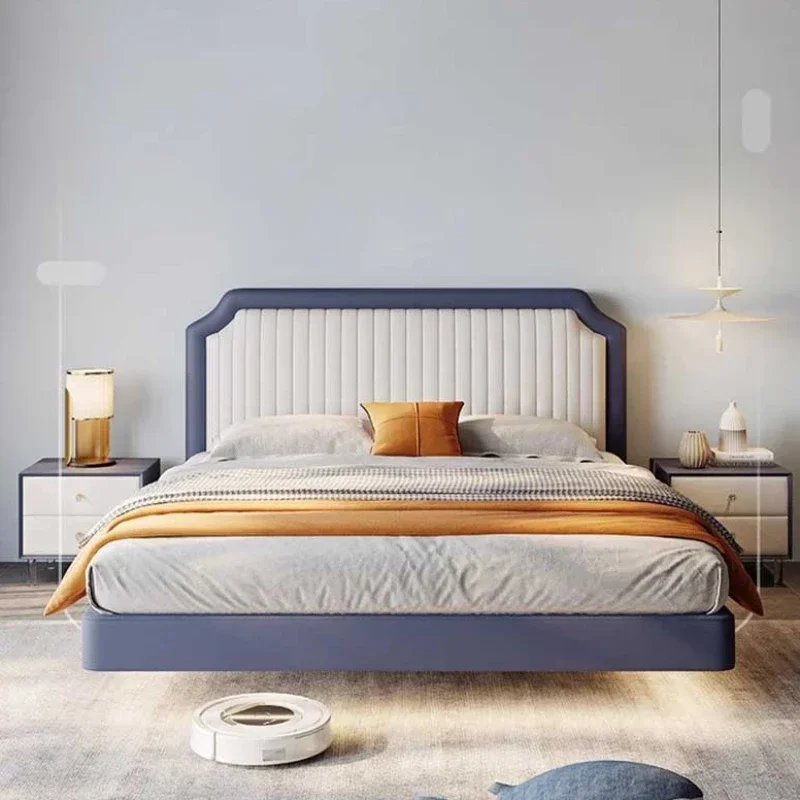 Каркас кровати Эстетическое роскошное изголовье Двуспальная кровать Мебель для сна для девочек
Каркас кровати Эстетическое роскошное изголовье Двуспальная кровать Мебель для сна для девочек