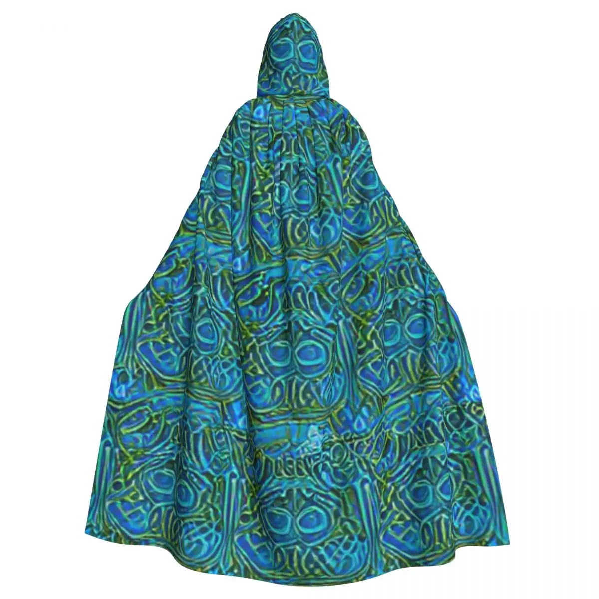 Peacocks Pattern Long Hooded Cloak Witch Medieval Costume Cosplay Cape HalloweenCoat Adult Unisex
Peacocks Pattern Long Hooded Cloak Witch Medieval Costume Cosplay Cape HalloweenCoat Adult Unisex