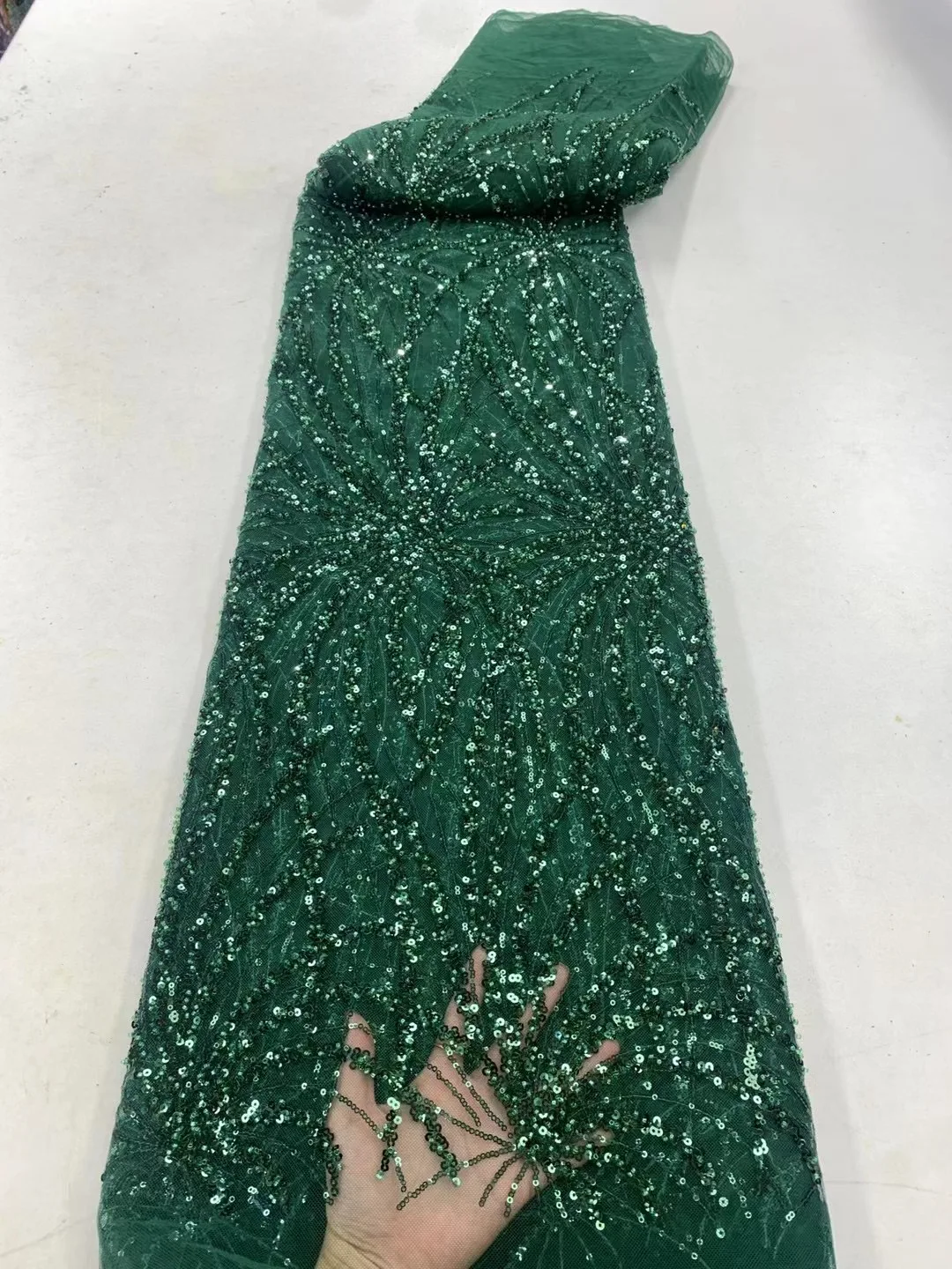 2023 Fashion French Embroidery Beaded Lace Fabric African Nigerian With Sequins Lace Fabric For Party Dress Sew
2023 Fashion French Embroidery Beaded Lace Fabric African Nigerian With Sequins Lace Fabric For Party Dress Sew
