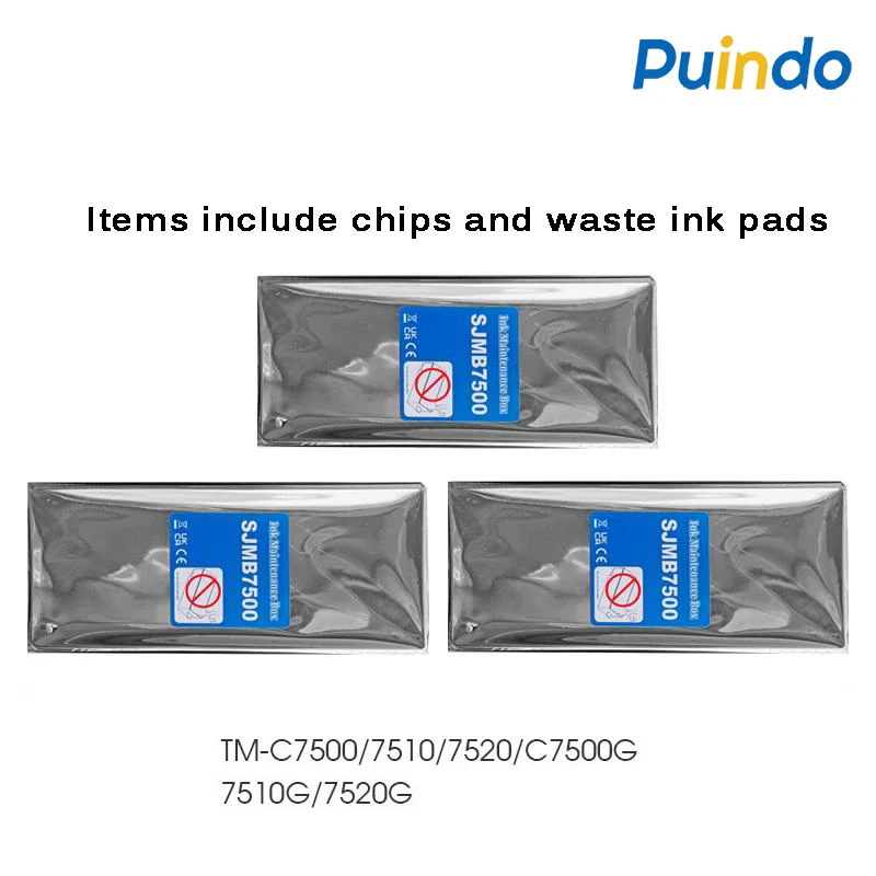Совместимая коробка для обслуживания SJMB7500 для Epson ColorWorks C7500 C7500G C7510 C7520 C7510G C7520G
Совместимая коробка для обслуживания SJMB7500 для Epson ColorWorks C7500 C7500G C7510 C7520 C7510G C7520G