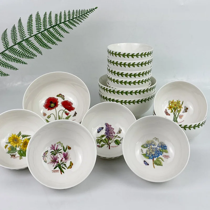 Ceramic rice bowl kitchen household pastoral small high-end sense high-value restaurant soup flower noodle bowl
Ceramic rice bowl kitchen household pastoral small high-end sense high-value restaurant soup flower noodle bowl