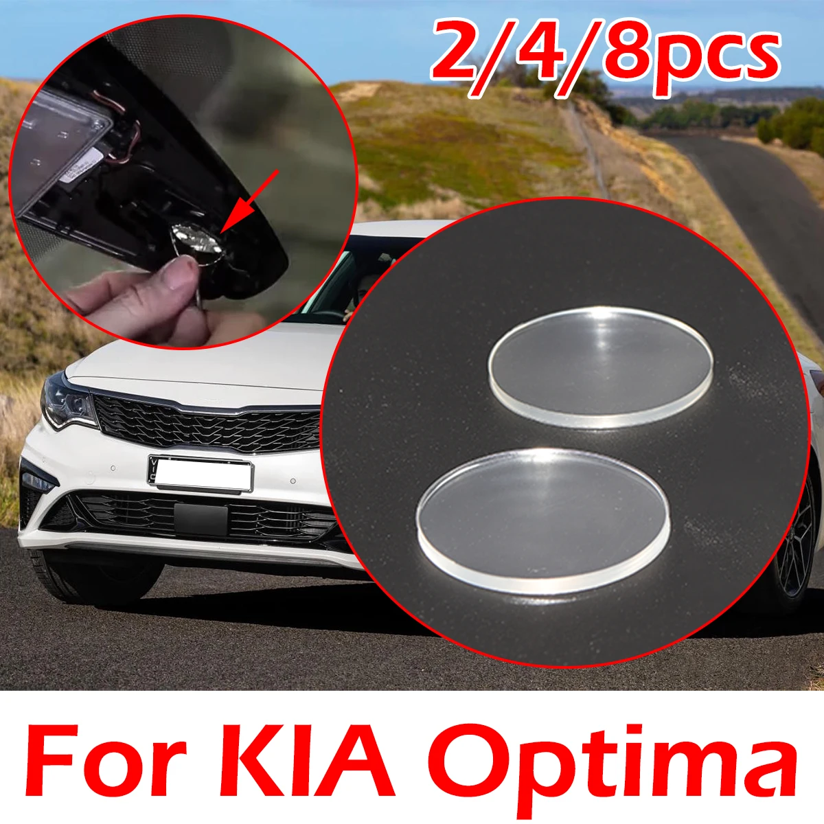 2/4/8pc Rain Light Sensor Gel Pad Adhesive Film Silicone Cushion Windscreen Chip Repair kit Car For KIA Optima NIRO RIO STONIC
2/4/8pc Rain Light Sensor Gel Pad Adhesive Film Silicone Cushion Windscreen Chip Repair kit Car For KIA Optima NIRO RIO STONIC