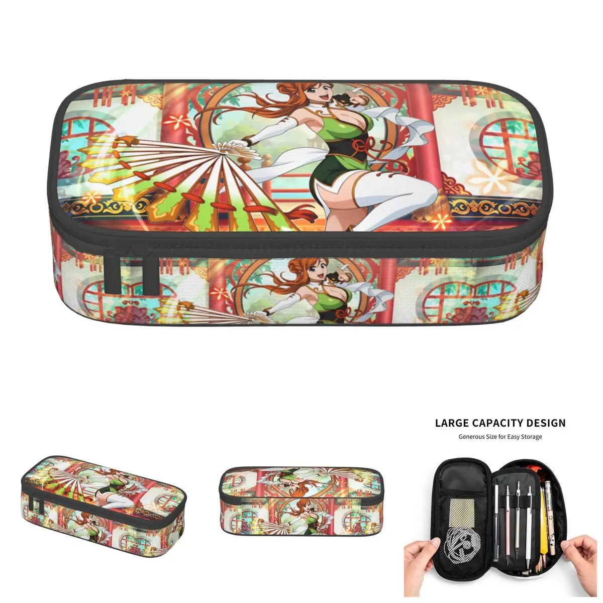 Cute Orihime Inoue Bleach Pencil Case for Boys Girls Orient Society Large Capacity Pen Bag Box Stationery
Cute Orihime Inoue Bleach Pencil Case for Boys Girls Orient Society Large Capacity Pen Bag Box Stationery