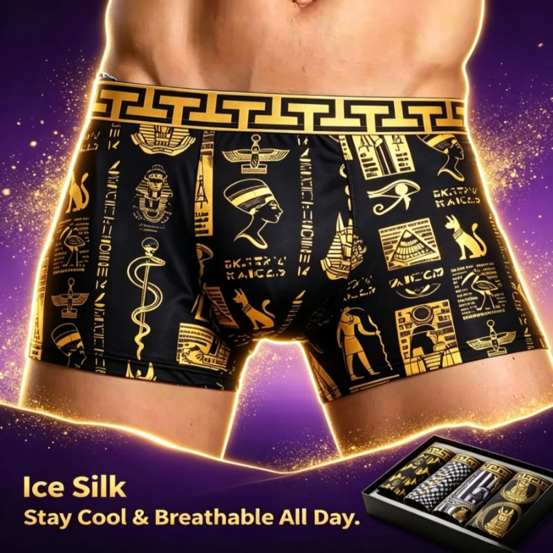 Mens Egyptian Gold Black Boxer Briefs Luxury Greek Key Pattern Party Rave Outfit Underwear for Trendsetters Cool Festival Shorts
Mens Egyptian Gold Black Boxer Briefs Luxury Greek Key Pattern Party Rave Outfit Underwear for Trendsetters Cool Festival Shorts