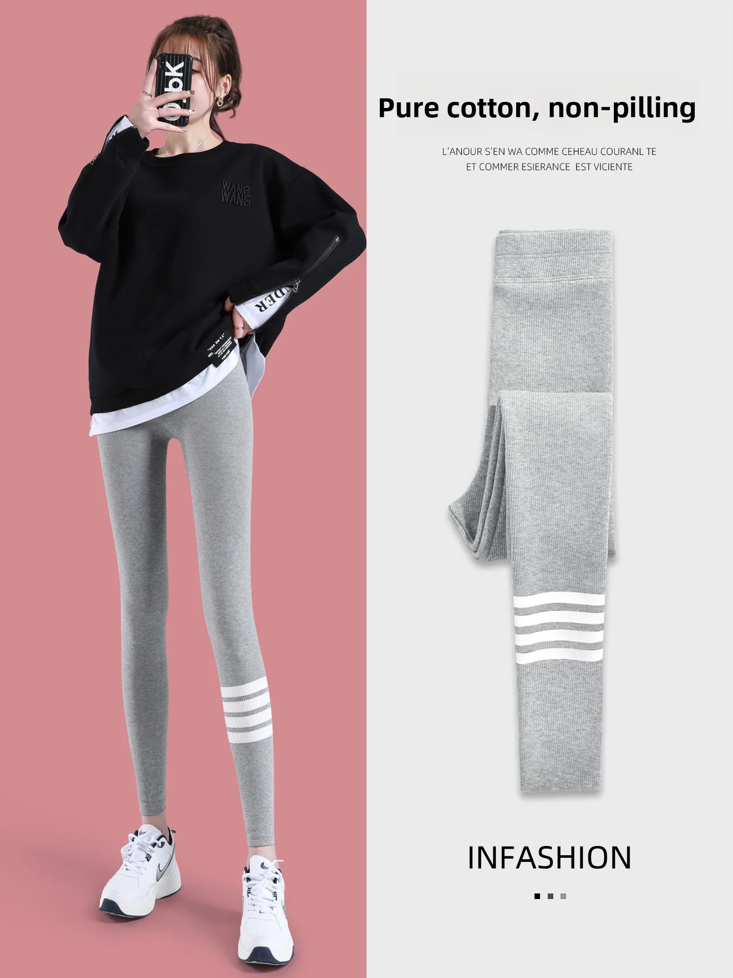 Thiened Fce Lined Knitted Yoga Pants High Waist Tight Fit Autumn Winter Warm ey Women's Base Layer Pants Casual Wear
Thiened Fce Lined Knitted Yoga Pants High Waist Tight Fit Autumn Winter Warm ey Women's Base Layer Pants Casual Wear