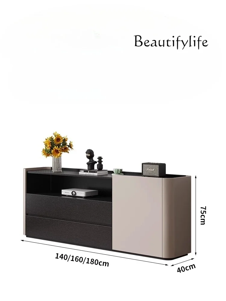simple dining side cabinet solid wood dining room large storage space storage cabinet living room integrated entrance cabinet
simple dining side cabinet solid wood dining room large storage space storage cabinet living room integrated entrance cabinet