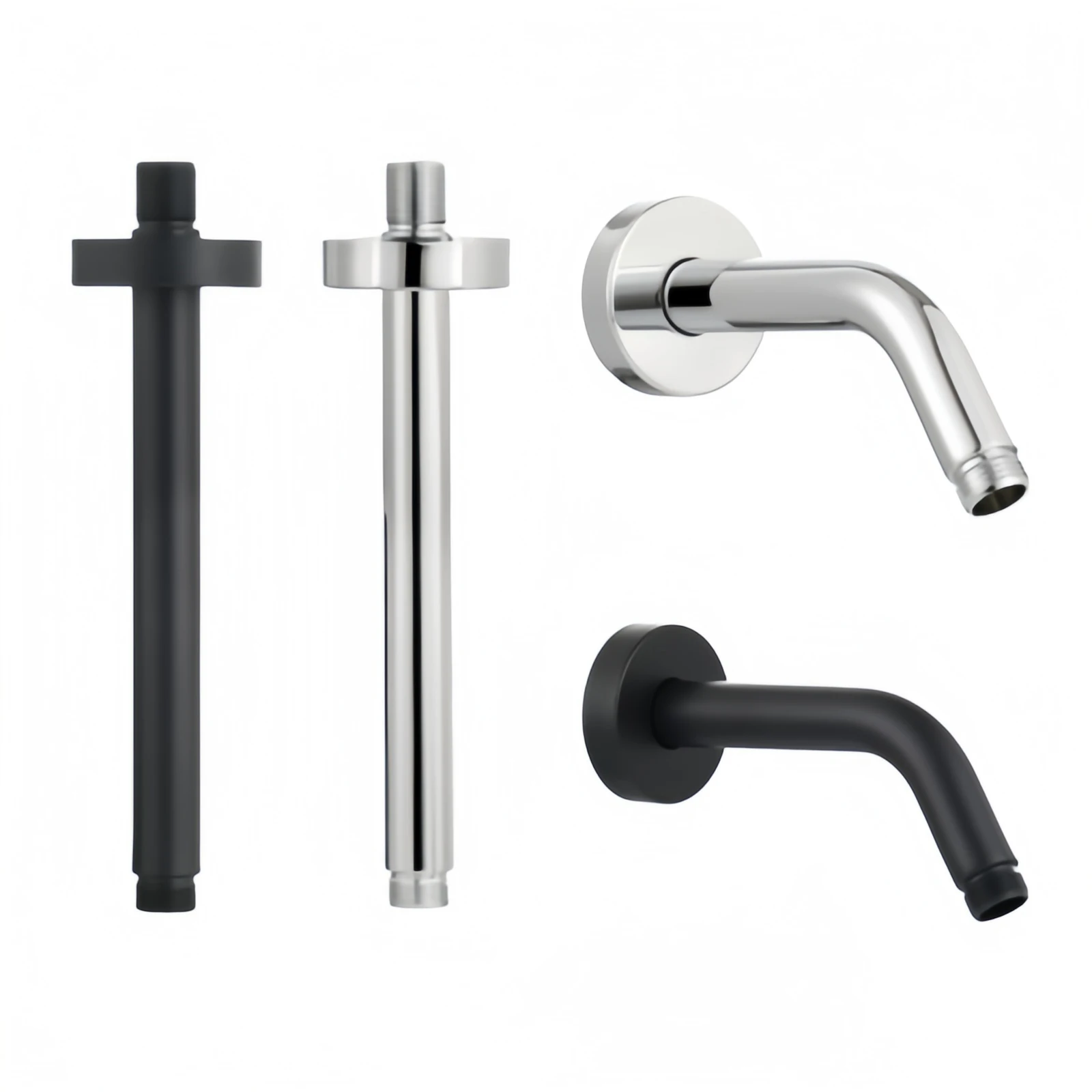 Bathroom Accessories Shower Head Extension Arm Ceiling Mounted Shower Arm Fixed Pipe Connector Overhead Spray Rod
Bathroom Accessories Shower Head Extension Arm Ceiling Mounted Shower Arm Fixed Pipe Connector Overhead Spray Rod