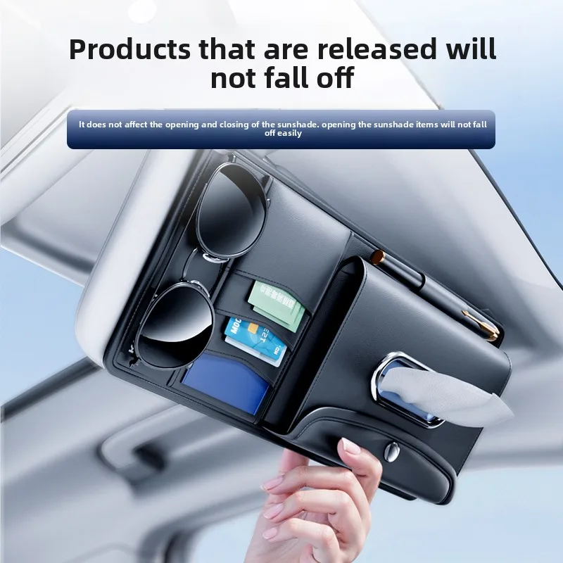 car sun visor sunglasses clip card holder driving license card pouch net bag car glasses clip tissue storage bag box
car sun visor sunglasses clip card holder driving license card pouch net bag car glasses clip tissue storage bag box