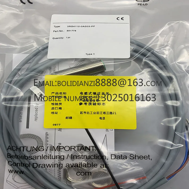 3RG4041-6AG01 3RG4031-6CD00-PF 3RG4112-0AG33-PF 3RG4112-3AG013RG4112-0AG01 Proximity Switch Brand new original
3RG4041-6AG01 3RG4031-6CD00-PF 3RG4112-0AG33-PF 3RG4112-3AG013RG4112-0AG01 Proximity Switch Brand new original