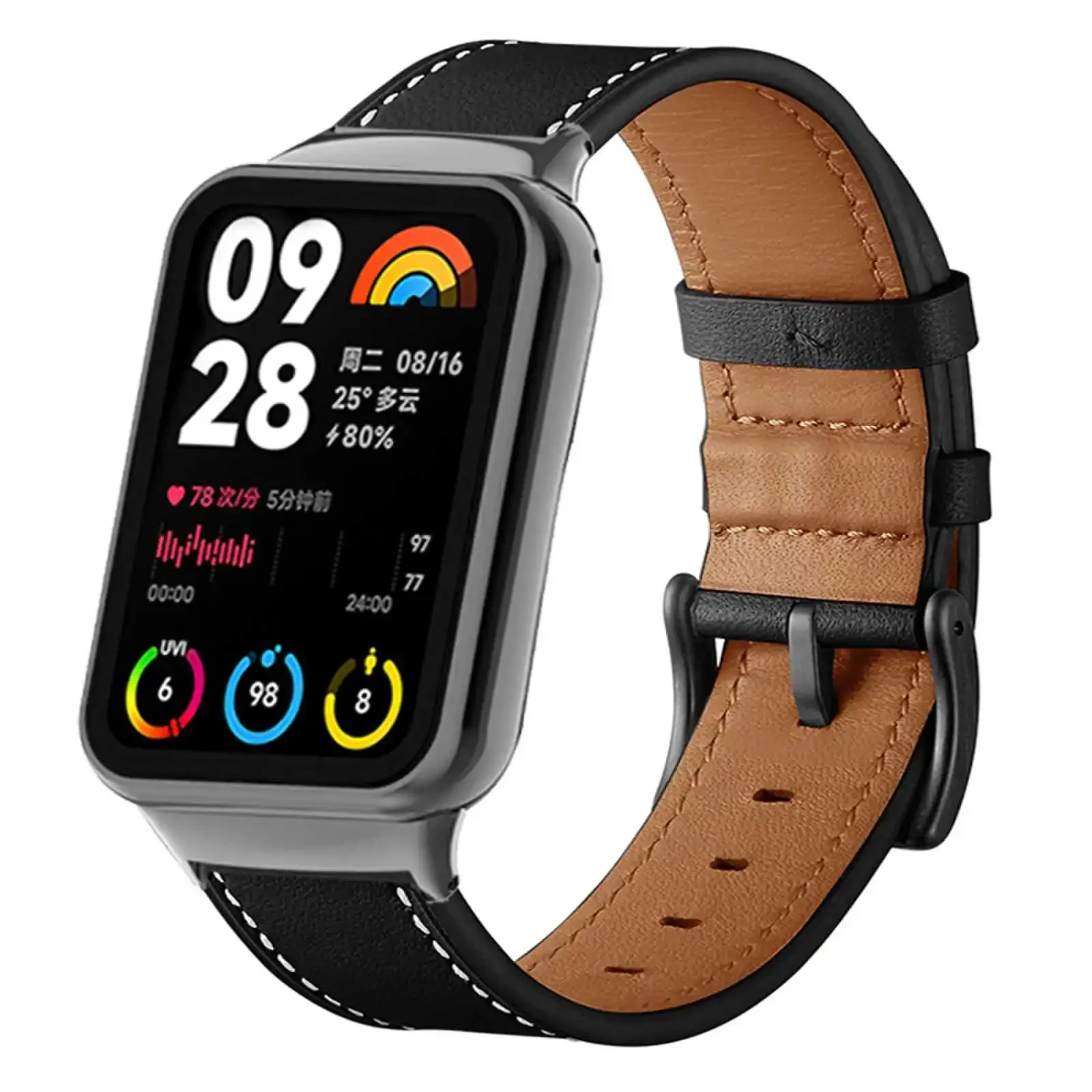 Кожаный ремешок для Xiaomi Mi Band 8 Pro, сменный кожаный браслет с металлическим интерфейсом для смарт-часов Mi Band 8 Pro
Кожаный ремешок для Xiaomi Mi Band 8 Pro, сменный кожаный браслет с металлическим интерфейсом для смарт-часов Mi Band 8 Pro
