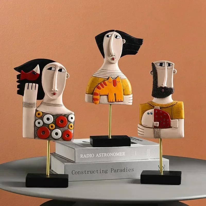 Vilead Home Decor Craft Abstract People Statue Figure Living Room Interior Desktop Office Decoration Accessories Modern Pop Art
Vilead Home Decor Craft Abstract People Statue Figure Living Room Interior Desktop Office Decoration Accessories Modern Pop Art