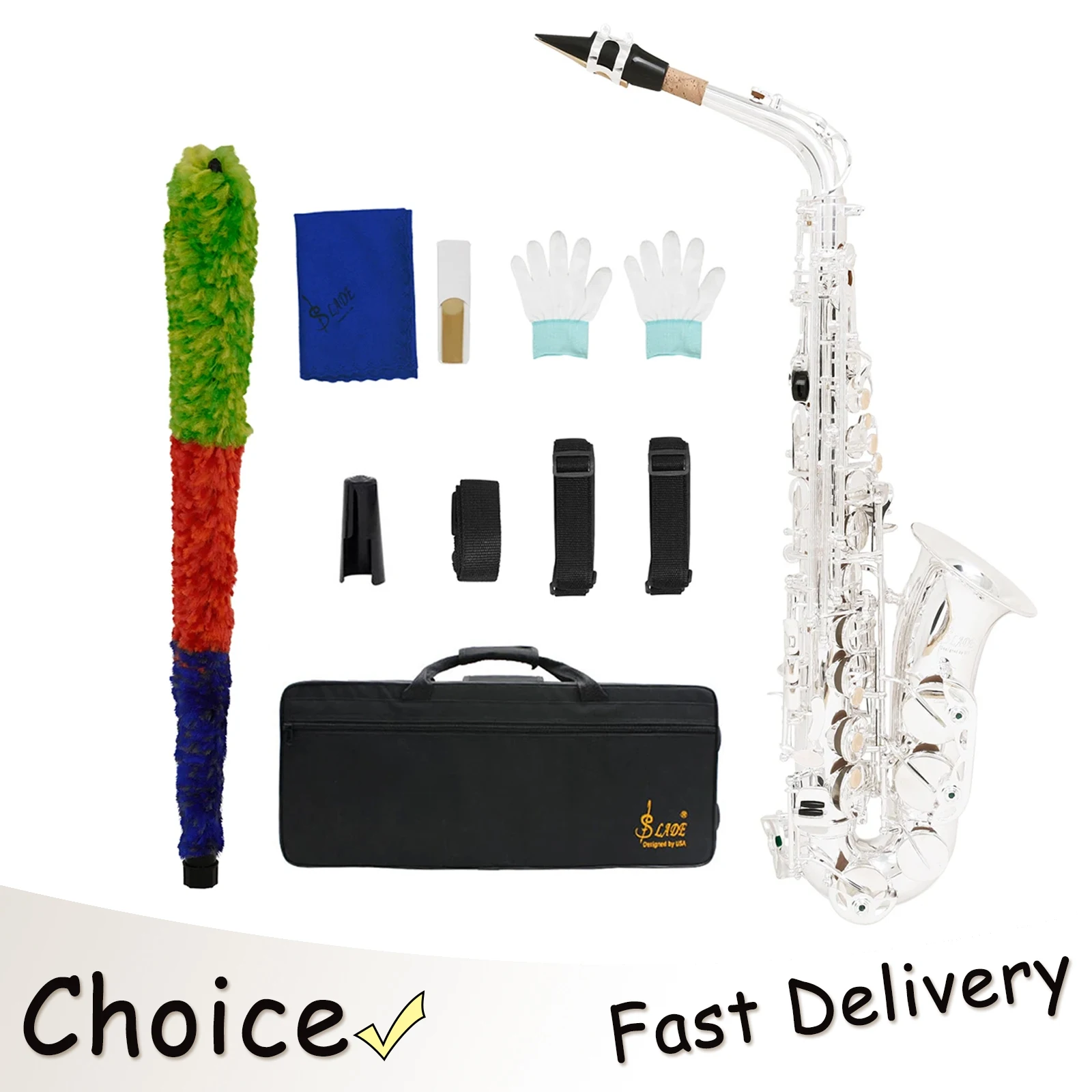 SLADE Eb Alto Saxophone Brass Engraved White Shell Keys Saxophone Woodwinds Musical Instruments Sax Accessories Alto Saxophone
SLADE Eb Alto Saxophone Brass Engraved White Shell Keys Saxophone Woodwinds Musical Instruments Sax Accessories Alto Saxophone
