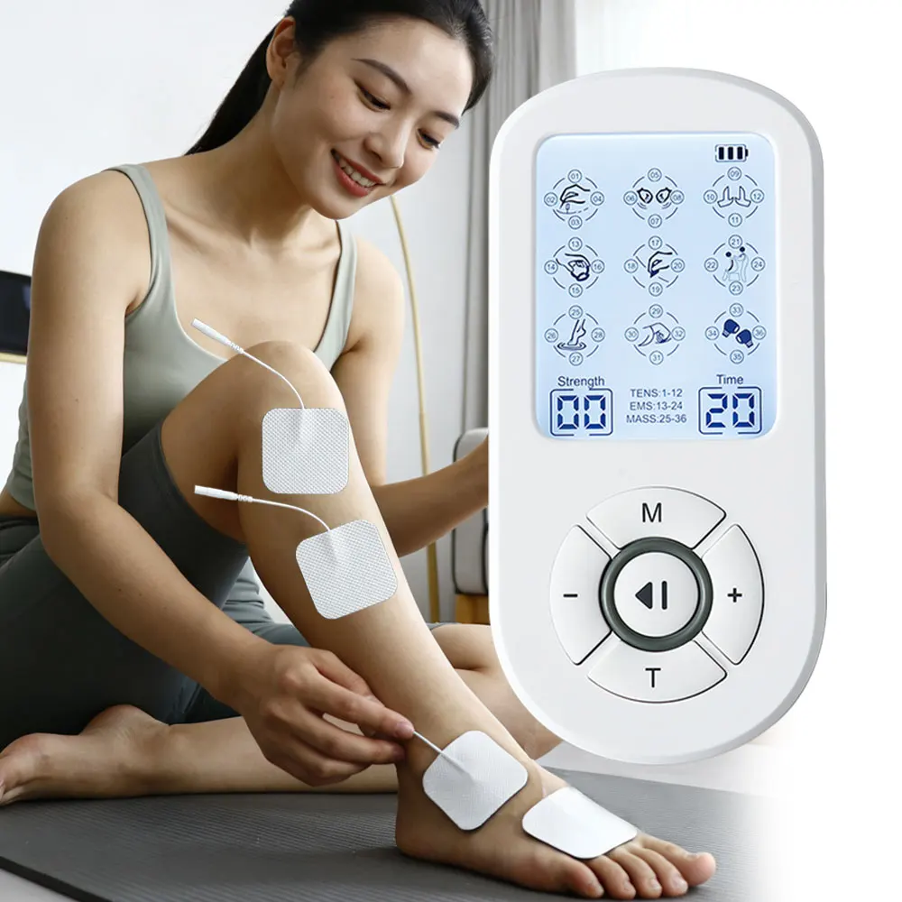 36 Modes Neuromuscular Stimulator 30 Intensity TENS Unit Acupuncture Pulse Slimming Body Massager 2 output Rechargeable Device
36 Modes Neuromuscular Stimulator 30 Intensity TENS Unit Acupuncture Pulse Slimming Body Massager 2 output Rechargeable Device