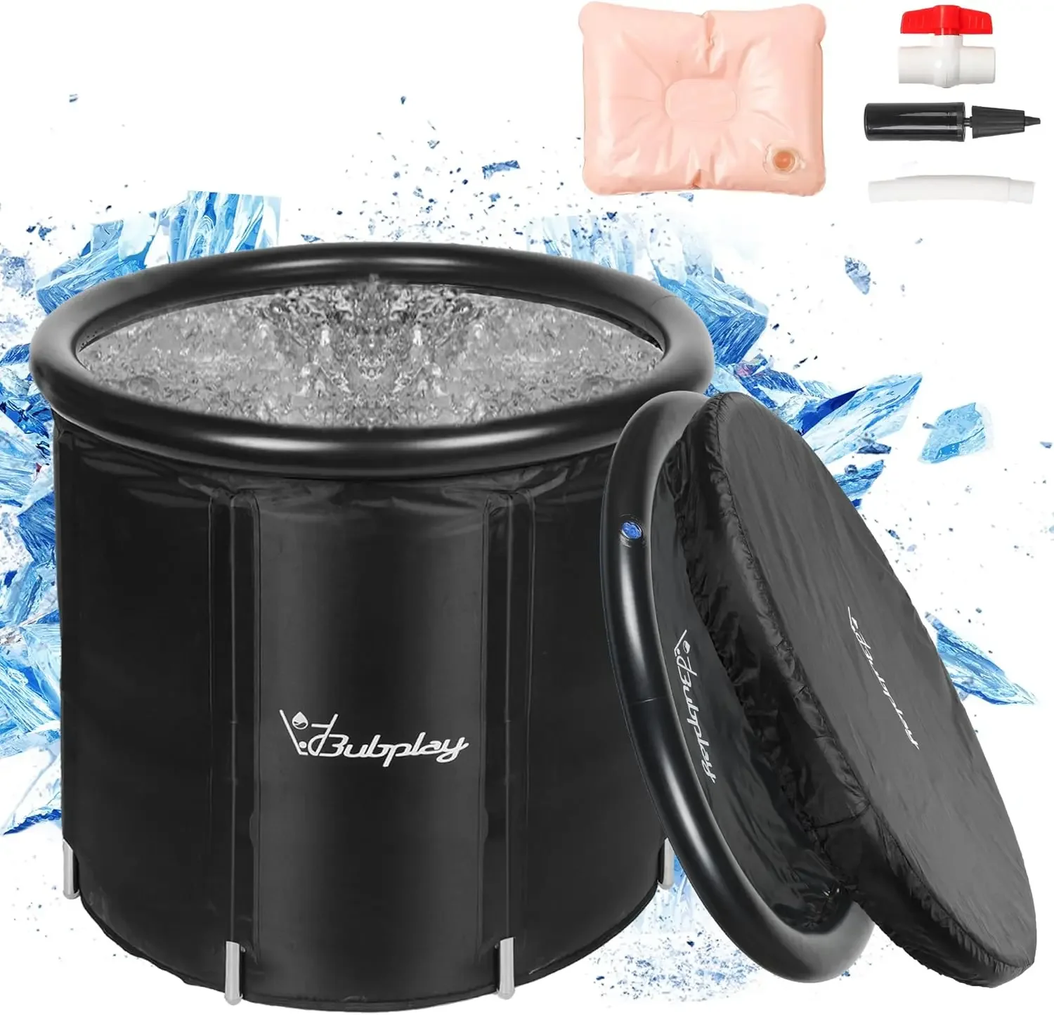 XL Ice Bath Tub for Athletes & Adults - 105 Gallons Ice Tub, Cold Plunge Tub with Cover for Indoor Outdoor
XL Ice Bath Tub for Athletes & Adults - 105 Gallons Ice Tub, Cold Plunge Tub with Cover for Indoor Outdoor
