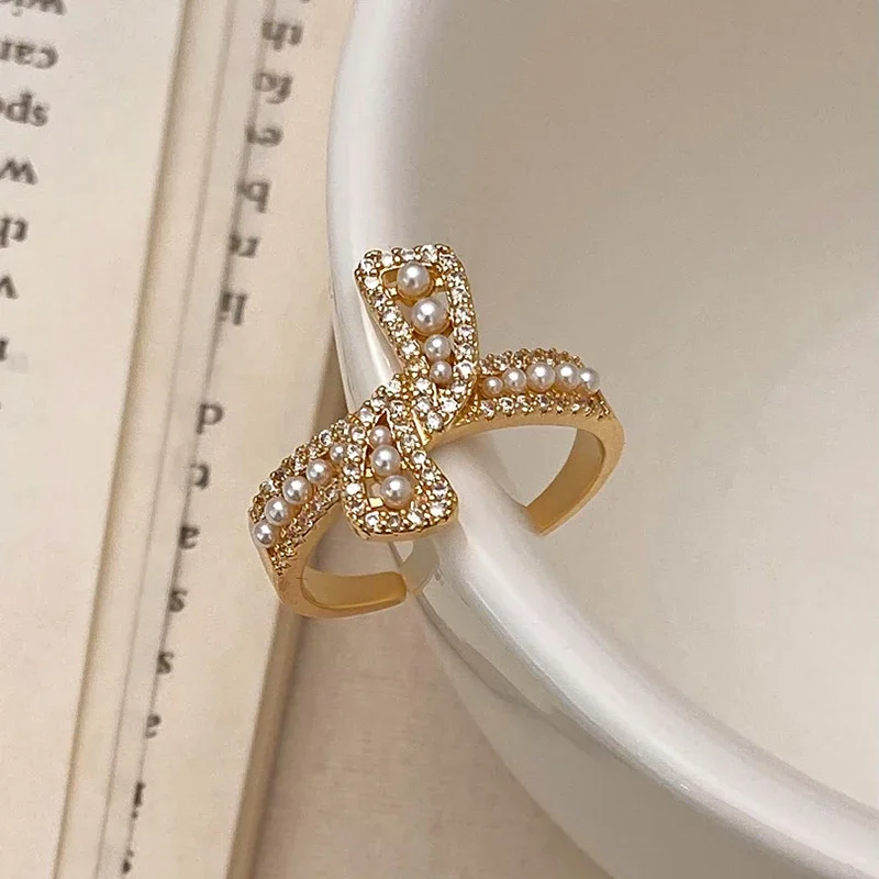 925 Sterling Silver Chic Zircon Pearl Fish Tail Butterfly Opening Rings for Women Cute Fine Jewelry Minimalist Accessories
925 Sterling Silver Chic Zircon Pearl Fish Tail Butterfly Opening Rings for Women Cute Fine Jewelry Minimalist Accessories
