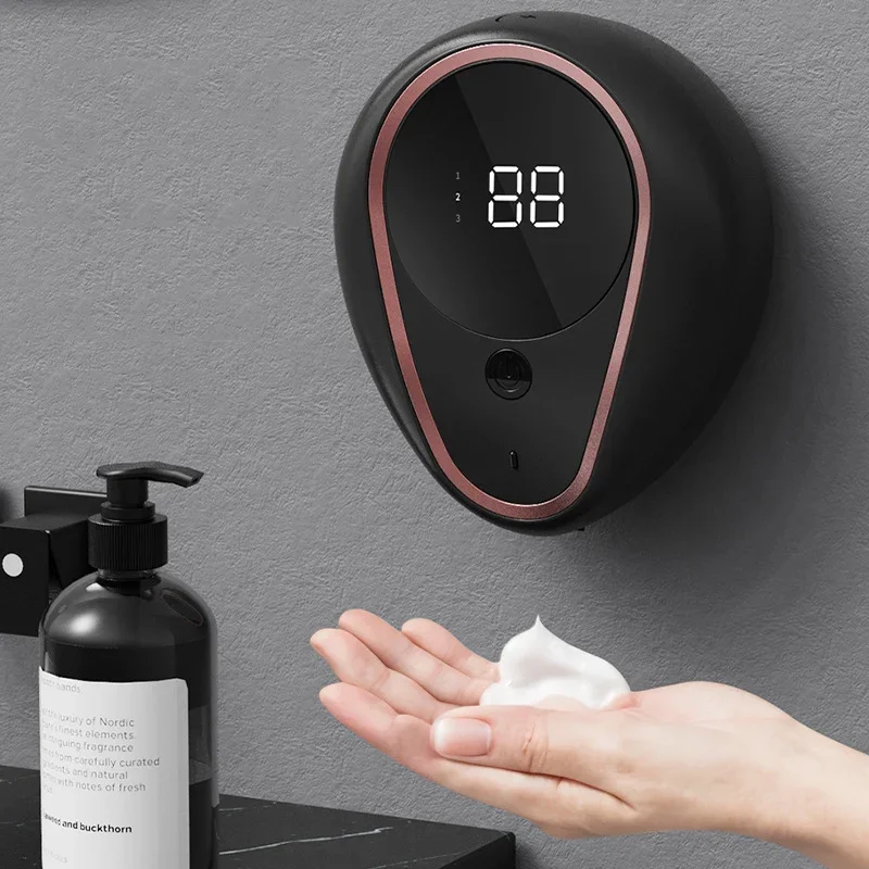 Foam automatic hand sanitizer bathroom accessories soap bottle Wall mounted Foam hand cleaner smart sensing soap dispenser
Foam automatic hand sanitizer bathroom accessories soap bottle Wall mounted Foam hand cleaner smart sensing soap dispenser