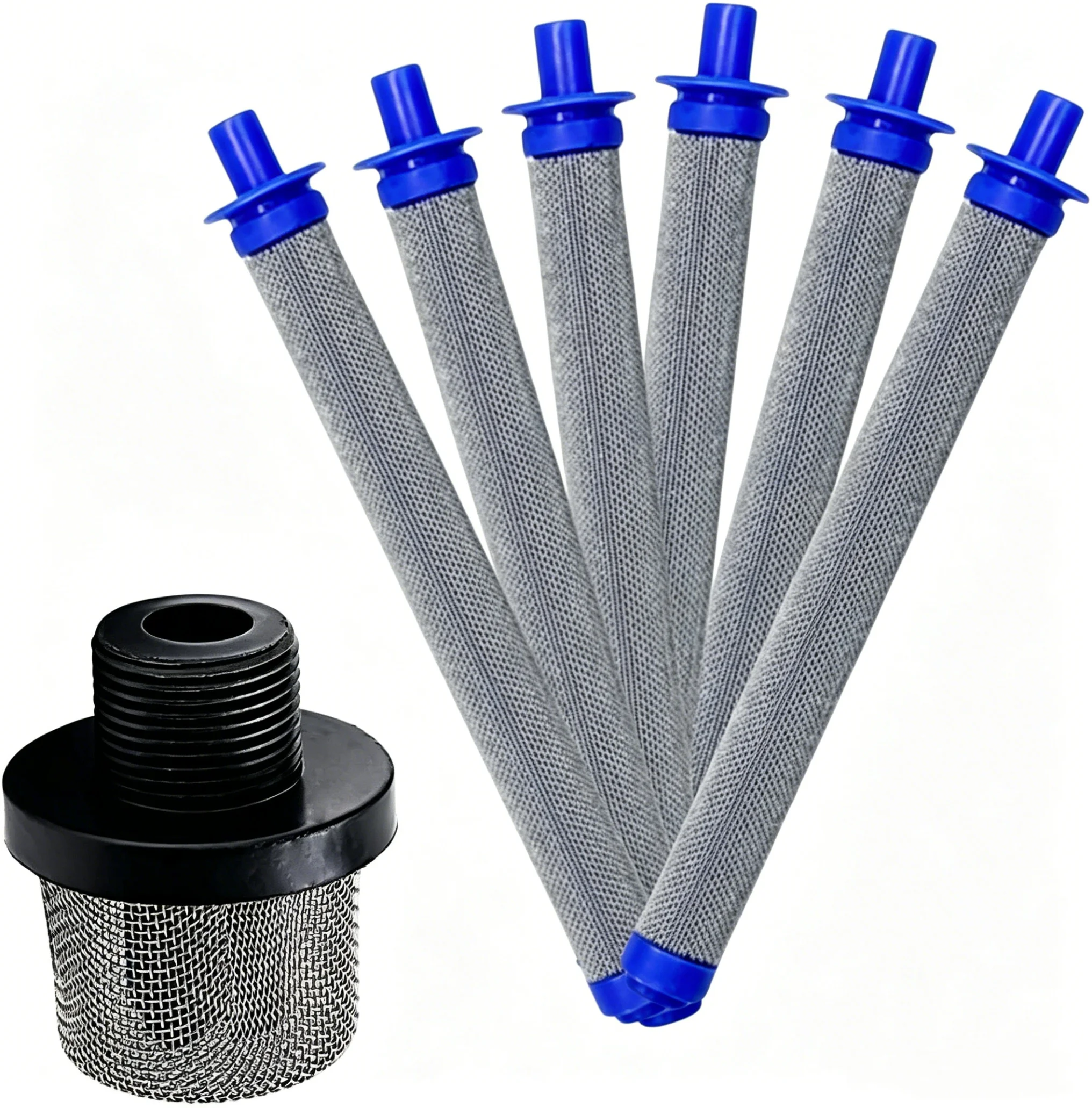 Replacement Filters Set 288716 Inlet Strainer Thread& 288749 60-Mesh Spray Filters For Paint Sprayers Sprayfilters
Replacement Filters Set 288716 Inlet Strainer Thread& 288749 60-Mesh Spray Filters For Paint Sprayers Sprayfilters