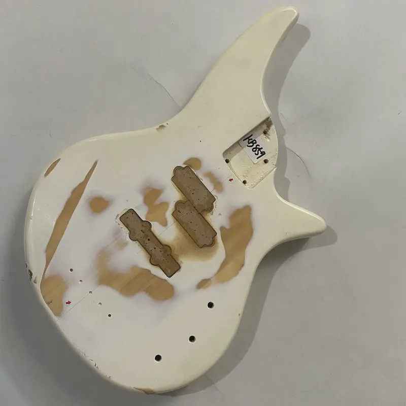 kB859 Custom Order 4 String Bass Body in Solid Wood with Paints Damages Right Hand DIY Replace Bass Guitar Parts
kB859 Custom Order 4 String Bass Body in Solid Wood with Paints Damages Right Hand DIY Replace Bass Guitar Parts