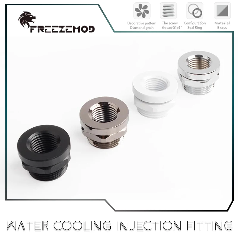 FREEZEMOD G1/4 ''проходной фитинг, крышка заполнения, отверстия, шланг, шарнир водяного охлаждения, шестигранная гайка, отверстие 19-21 мм, 3 цвета HCBJT-V2
FREEZEMOD G1/4 ''проходной фитинг, крышка заполнения, отверстия, шланг, шарнир водяного охлаждения, шестигранная гайка, отверстие 19-21 мм, 3 цвета HCBJT-V2