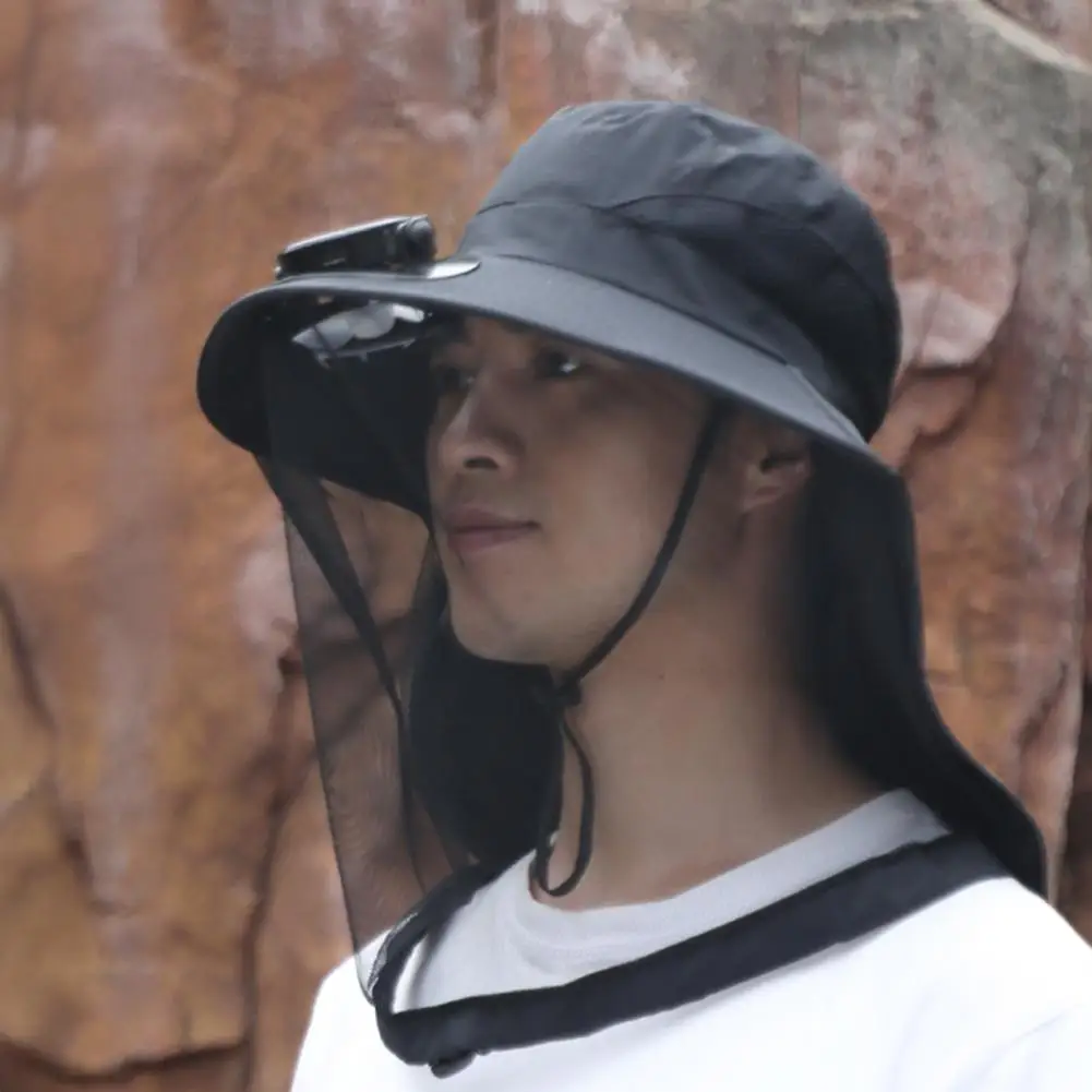 Sun Hat with Protection Outdoor Sun Hat with Built-in Fan Mosquito Net for Men Women Wide Brim Bucket for Fishing for Outdoor
Sun Hat with Protection Outdoor Sun Hat with Built-in Fan Mosquito Net for Men Women Wide Brim Bucket for Fishing for Outdoor