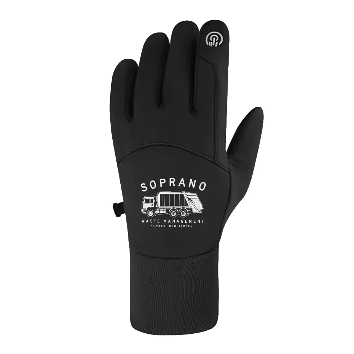 Soprano Waste Mob - Themed Trucks Warm Gloves for Cold-Morning Cycling & Commuting
Soprano Waste Mob - Themed Trucks Warm Gloves for Cold-Morning Cycling & Commuting
