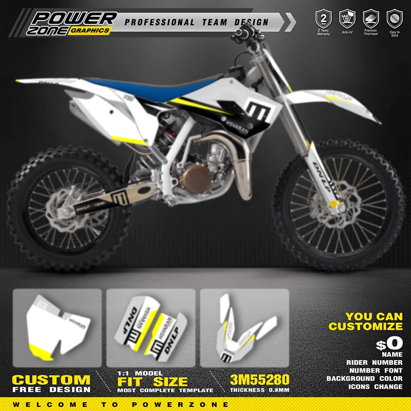 PowerZone Custom Team Graphics Backgrounds Decal Stickers Kit For Husqvarna TC85 2017 2016 2015 2014 02
PowerZone Custom Team Graphics Backgrounds Decal Stickers Kit For Husqvarna TC85 2017 2016 2015 2014 02