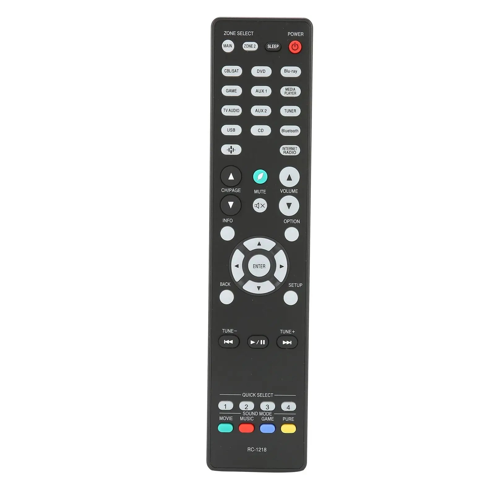 RC‑1218 Remote Control Replacement for avr ‑S730H, for avr ‑S930H, for avr ‑X1400H Video Receiver
RC‑1218 Remote Control Replacement for avr ‑S730H, for avr ‑S930H, for avr ‑X1400H Video Receiver