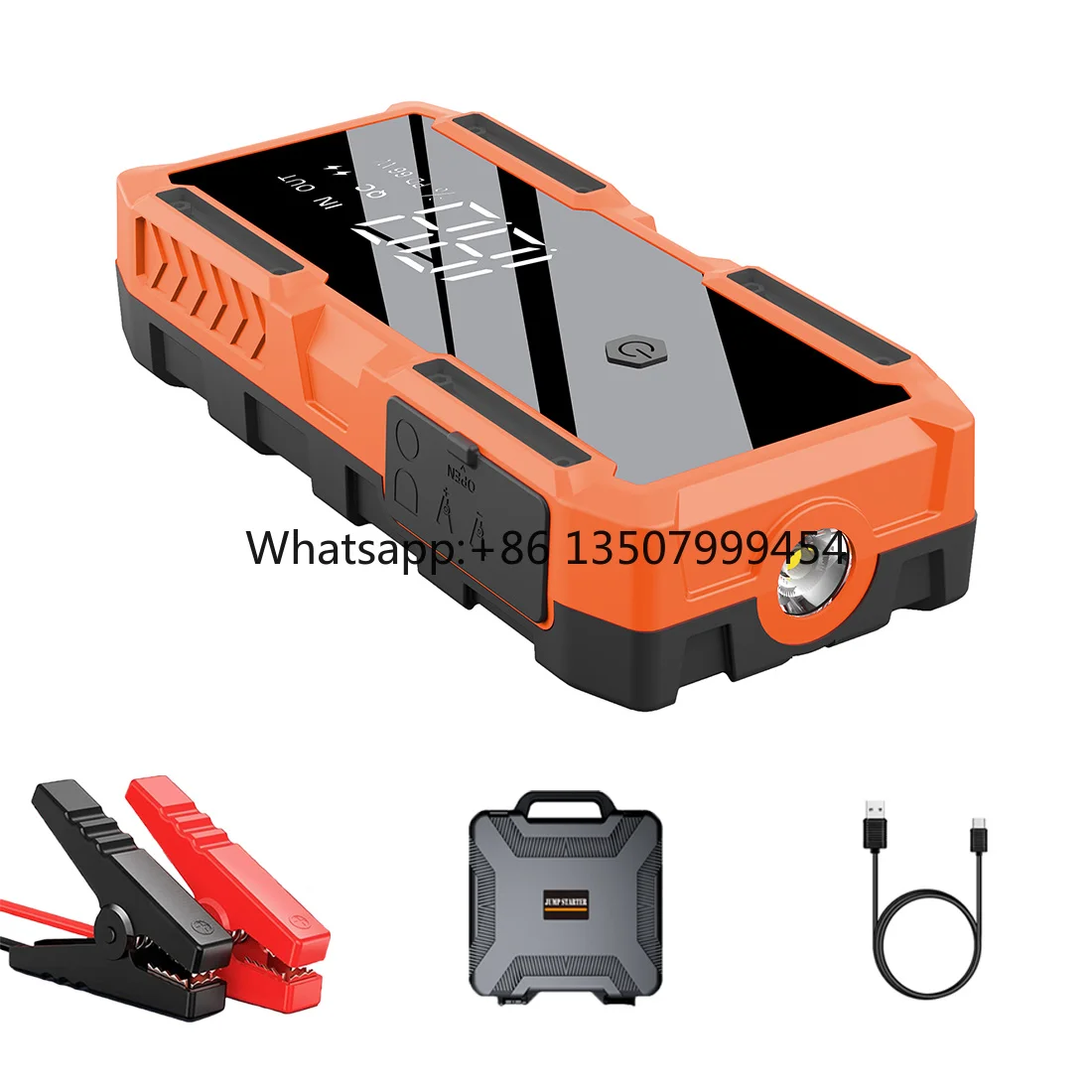 Multi-Function Car Jump Starter 12V Portable 37000mWh Lithium Battery Booster Jump Box Pack 3000A Peak Current Power Bank
Multi-Function Car Jump Starter 12V Portable 37000mWh Lithium Battery Booster Jump Box Pack 3000A Peak Current Power Bank