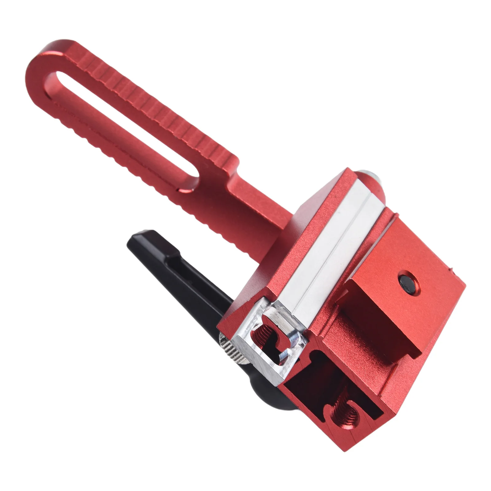 Precision Miter Track Stop for Woodworking Adjustable Length Limit Tool for CNC Table Saw and Router Applications