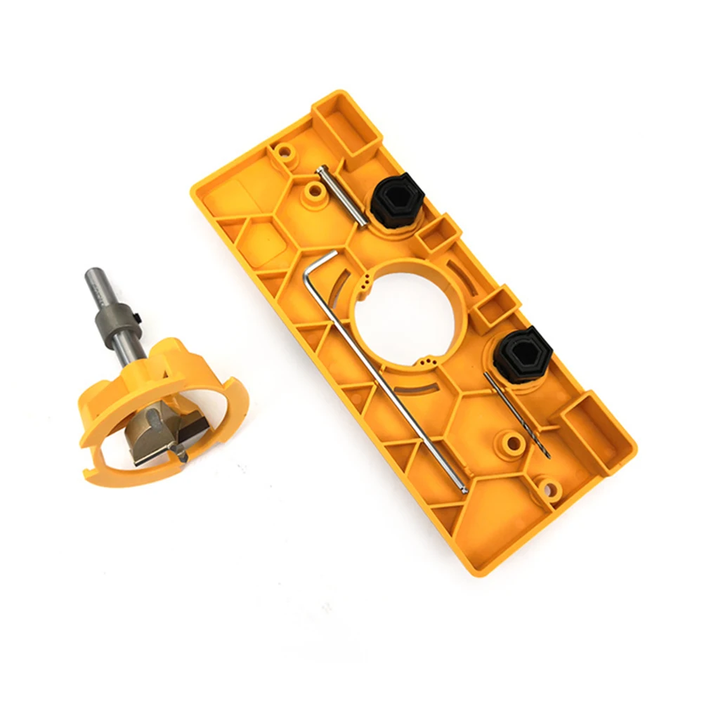 1pcs 35MM Door Hinge Drill Bit Set Precisely Positioned for Woodworking Hole Dilating Drill (Yellow)
1pcs 35MM Door Hinge Drill Bit Set Precisely Positioned for Woodworking Hole Dilating Drill (Yellow)