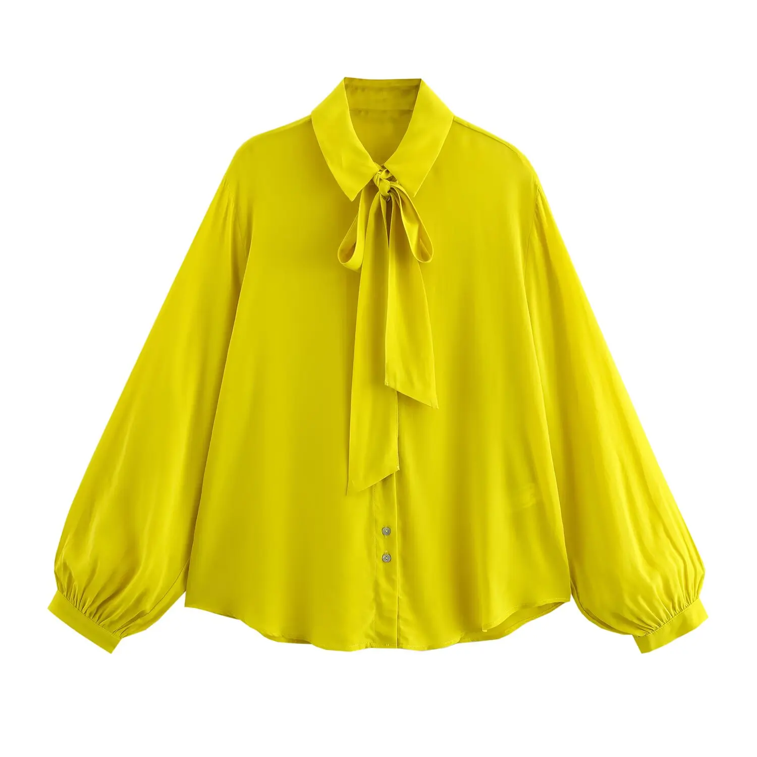 2025 New Women's Clothing European and American Style Fashion Bowknot Decorated Drape Long Sleeve Lapel Shirt
2025 New Women's Clothing European and American Style Fashion Bowknot Decorated Drape Long Sleeve Lapel Shirt