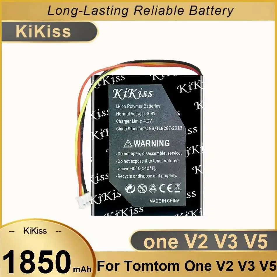 Watch Battery 1850Mah For Tomtom One V2 V3 V5 XL Europe Dach Tml Rider IQ Routes S4L 2Nd 4K00.100 Gps
Watch Battery 1850Mah For Tomtom One V2 V3 V5 XL Europe Dach Tml Rider IQ Routes S4L 2Nd 4K00.100 Gps