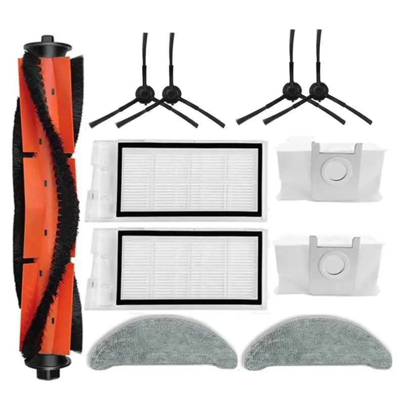 A93Z 11PCS Replacement Parts Accessories Kit For Roidmi Eve Plus SDJ01RM Robot Vacuum Cleaner Main Side Brush HEPA Filter Mop Cl
A93Z 11PCS Replacement Parts Accessories Kit For Roidmi Eve Plus SDJ01RM Robot Vacuum Cleaner Main Side Brush HEPA Filter Mop Cl