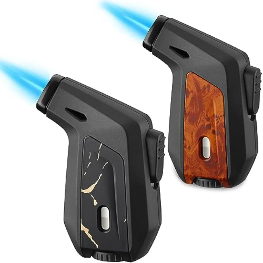 2 Pack Torch Lighter, Single Jet Flame Butane Lighters Refillable Torch Lighter Adjustable Gas Lighter Windproof Lighters for M
2 Pack Torch Lighter, Single Jet Flame Butane Lighters Refillable Torch Lighter Adjustable Gas Lighter Windproof Lighters for M