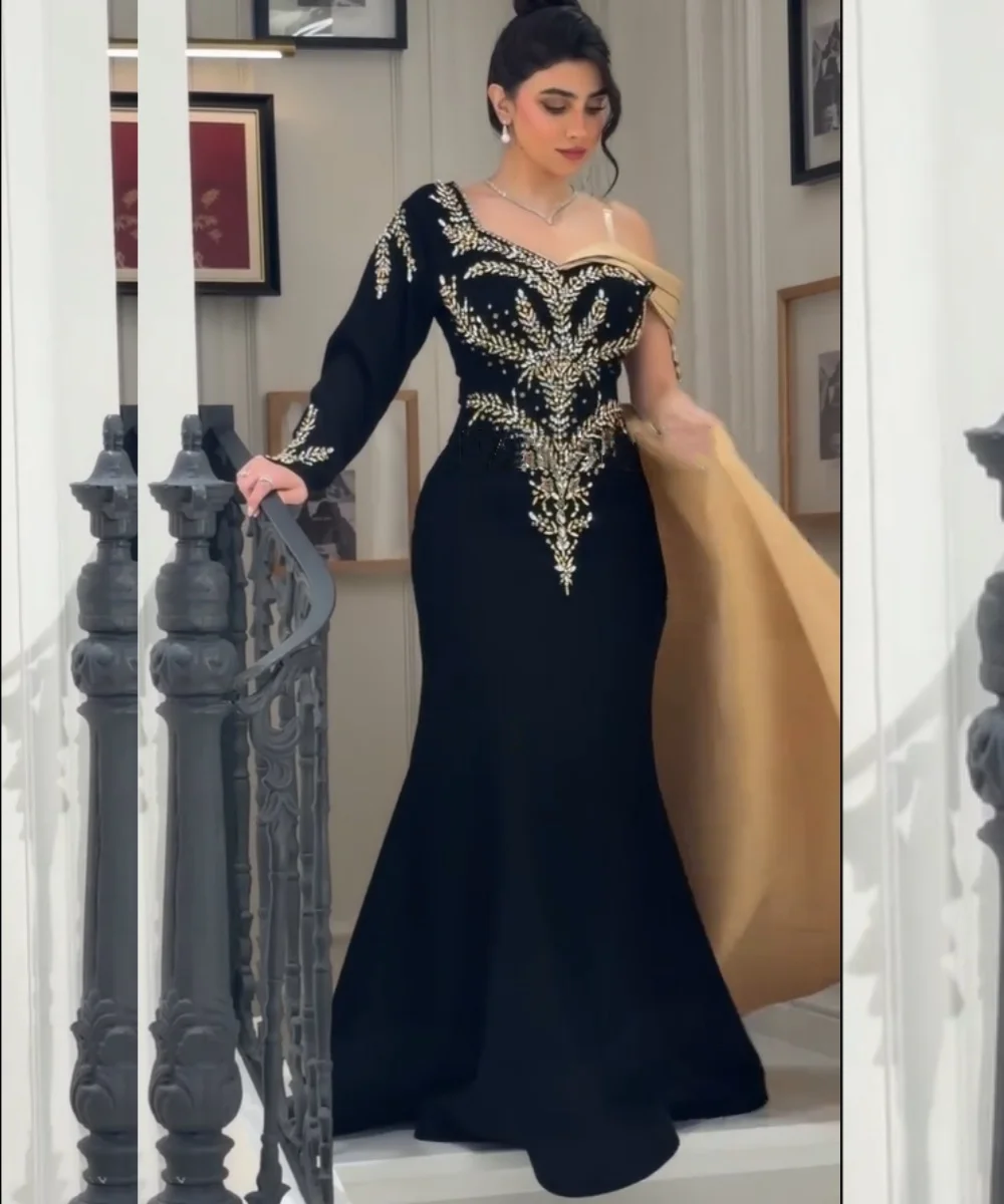 Customized Pastrol Jersey Pleat Sequined Pattern Trumpet Off-the-shoulder Long Bespoke Occasion Celebrity Dresses
Customized Pastrol Jersey Pleat Sequined Pattern Trumpet Off-the-shoulder Long Bespoke Occasion Celebrity Dresses