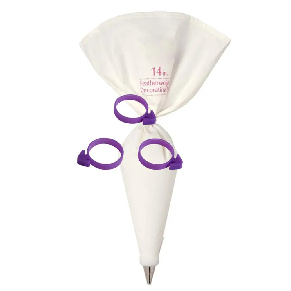 20 Pcs Cake Icing Bag Ring Sealing Silicone Band Decorative Pouch Strap High Temperature Resistance Easy Cleaning Kitchen Baking
20 Pcs Cake Icing Bag Ring Sealing Silicone Band Decorative Pouch Strap High Temperature Resistance Easy Cleaning Kitchen Baking