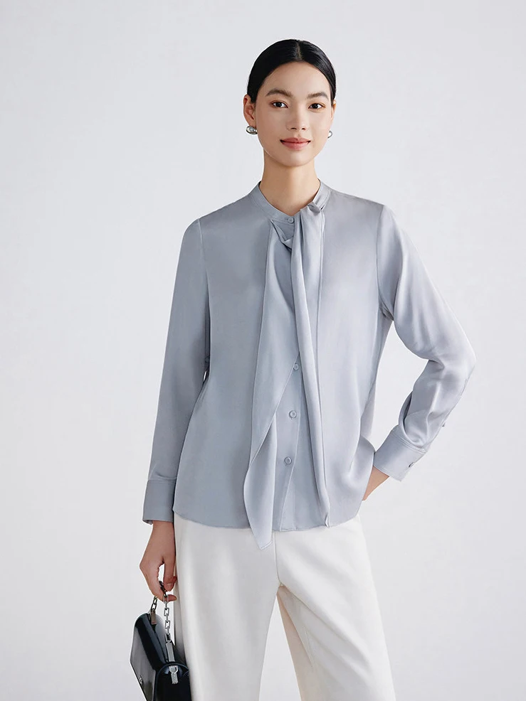 Antwrinkle Silk irt Flowing Collar Multiwear Sles Straightcut Longsve Floralprint CommuteSle Women's Faion
Antwrinkle Silk irt Flowing Collar Multiwear Sles Straightcut Longsve Floralprint CommuteSle Women's Faion