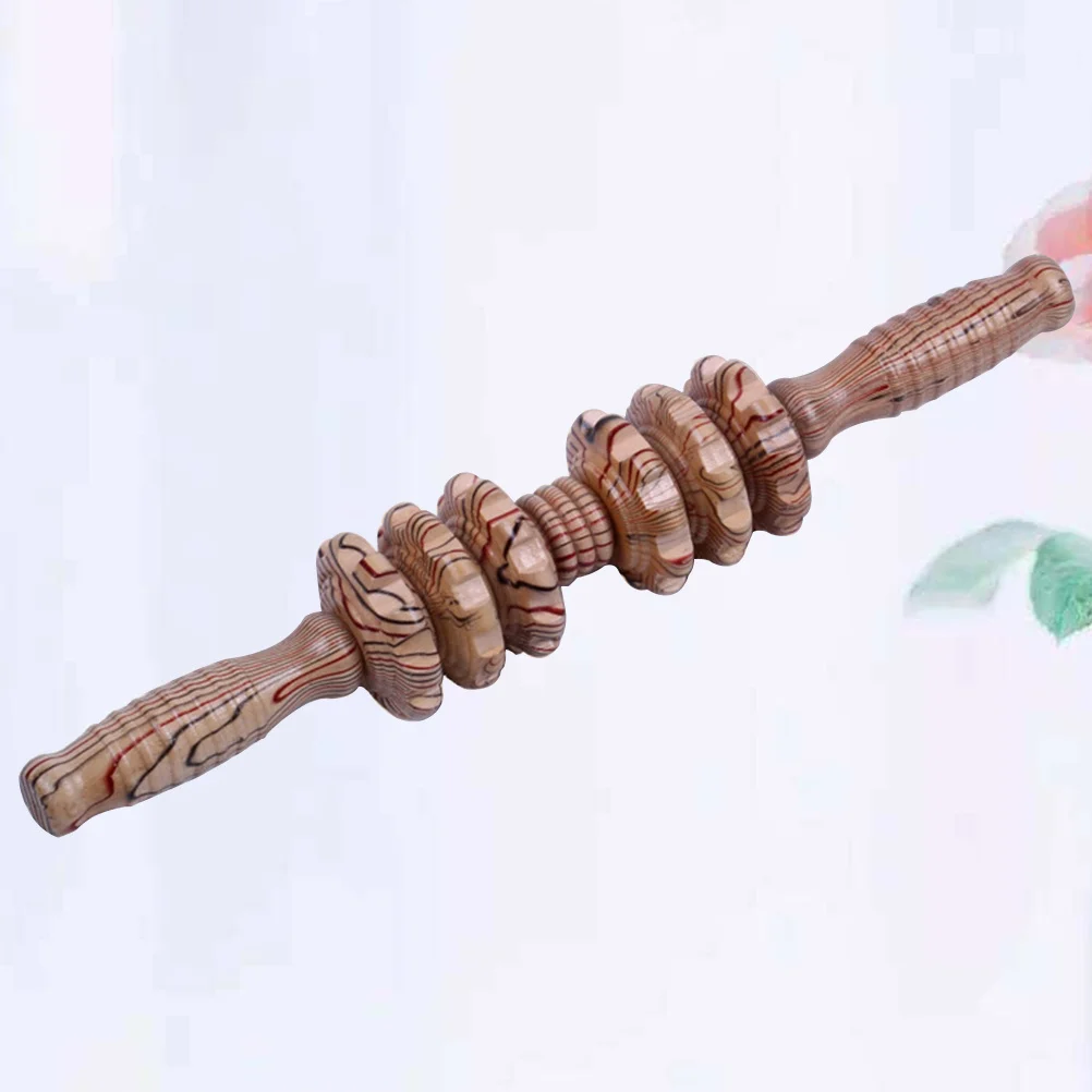 Yoga Massage Stick Wooden Body Roller Muscle Relief Back Massager Cellulite Stick Firm Skin Manual Roller Spikes Design
Yoga Massage Stick Wooden Body Roller Muscle Relief Back Massager Cellulite Stick Firm Skin Manual Roller Spikes Design