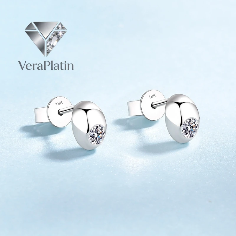 VeraPlatin Lover Valentine's Day 18K White Gold Women Wedding Earrings 0.2CT Moissanite Diamond Girl Friend PT950 Platinum Birth
VeraPlatin Lover Valentine's Day 18K White Gold Women Wedding Earrings 0.2CT Moissanite Diamond Girl Friend PT950 Platinum Birth