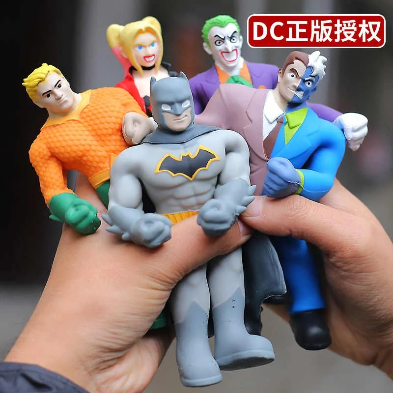New Genuine Dc Justice League Batman Flash Steel Figures Soft Vinyl Kids Toys Stretch Model Elastic Dolls Toys Gifts
New Genuine Dc Justice League Batman Flash Steel Figures Soft Vinyl Kids Toys Stretch Model Elastic Dolls Toys Gifts