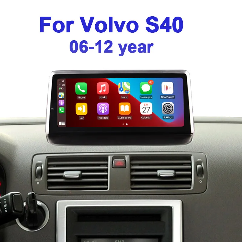 Android 11 128G Carplay Автомагнитола для Volvo S40 головное устройство 2006-2012 Авто GPS навигация
Android 11 128G Carplay Автомагнитола для Volvo S40 головное устройство 2006-2012 Авто GPS навигация
