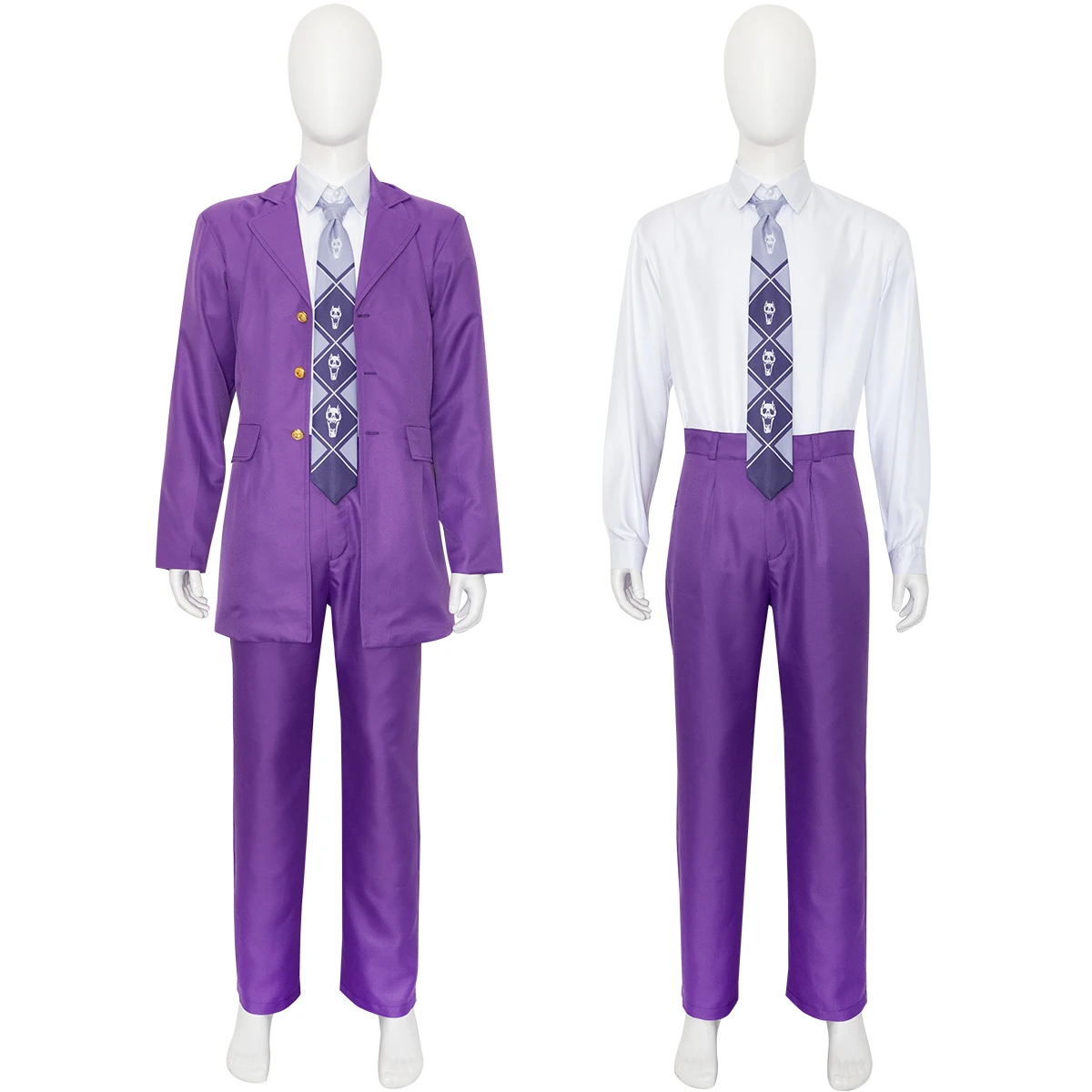 Yoshikage Kira Cosplay Costume Anime JJBA Part 4 Diamond is Unbreakable Purple Suit Outfit Clothing Halloween Theme Party
Yoshikage Kira Cosplay Costume Anime JJBA Part 4 Diamond is Unbreakable Purple Suit Outfit Clothing Halloween Theme Party