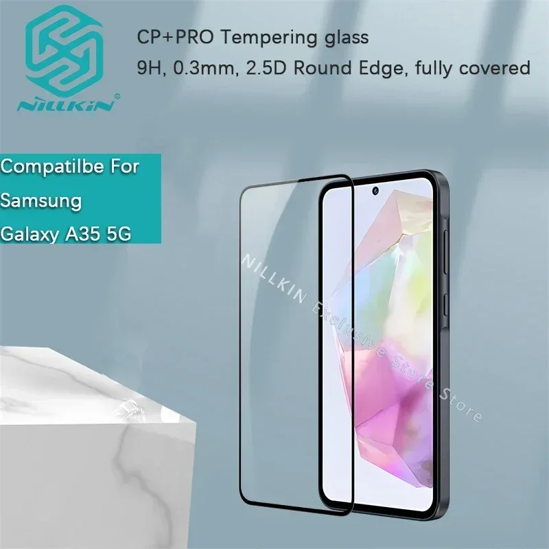 Nillkin For Samsung Galaxy A16 5GA14/A15/A25 CP+PRO Anti-Explosion GlassTempered protective film 0.33mm 9H hardness
Nillkin For Samsung Galaxy A16 5GA14/A15/A25 CP+PRO Anti-Explosion GlassTempered protective film 0.33mm 9H hardness