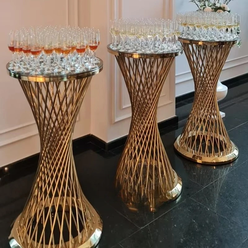 Modern Stainless Steel Cake Bar Table Round Wedding Event Party Table for Outdoor/Hotel Use Wholesale
Modern Stainless Steel Cake Bar Table Round Wedding Event Party Table for Outdoor/Hotel Use Wholesale